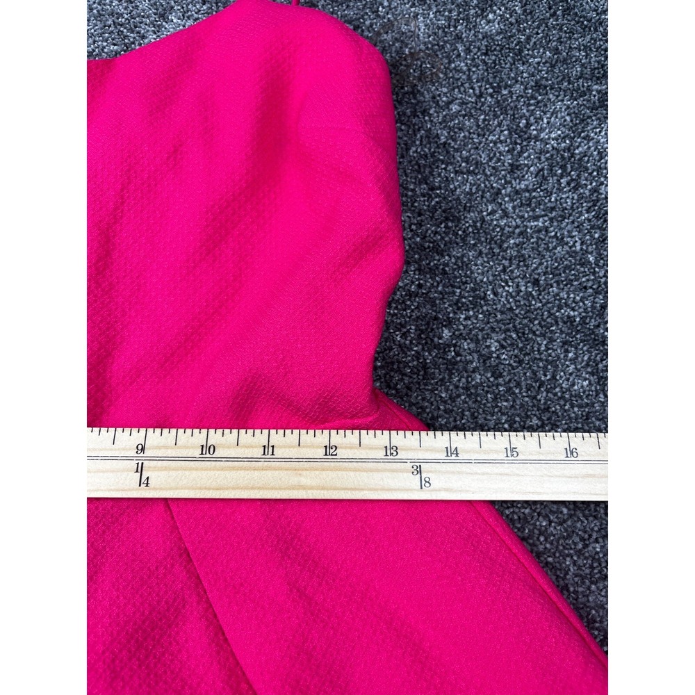 Everly Dress Womens Small Spaghetti‎ Strap Fit Flare Pleated Pink - Picture 6 of 12